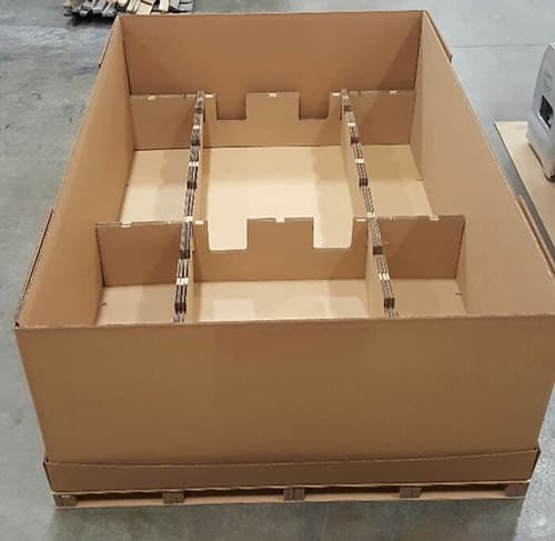 Industrial Grade Corrugated Pallet Boxes